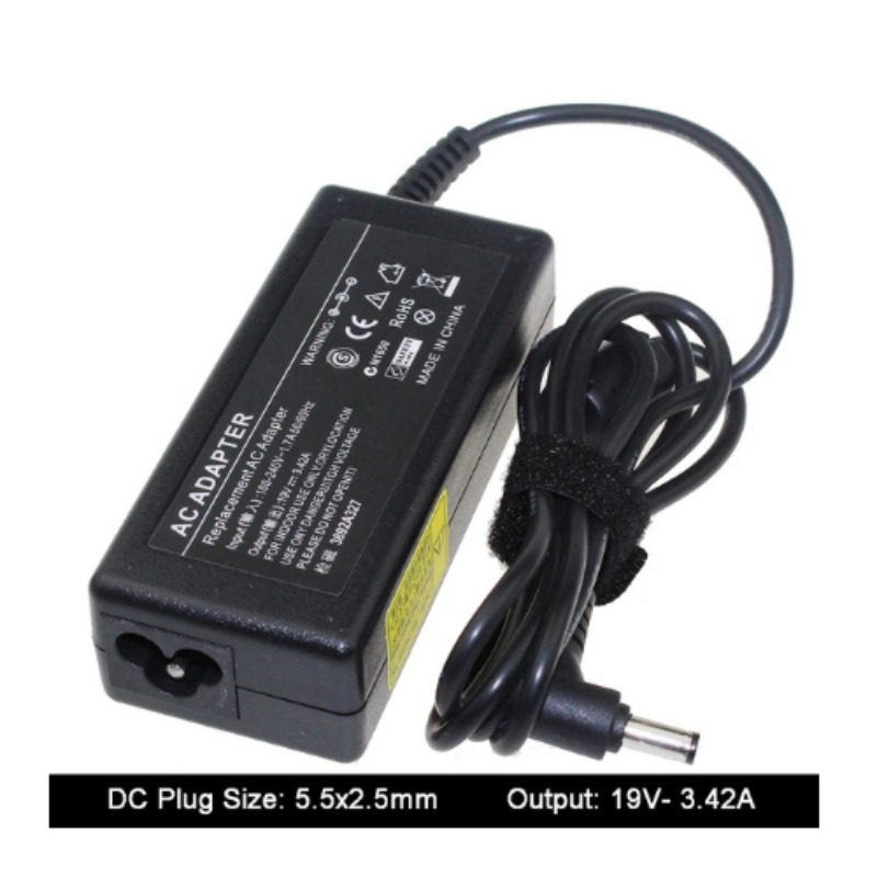 ACER 19V 3.42A 65W CHARGER 19V 3.42A (5.5 X 2.5)MM