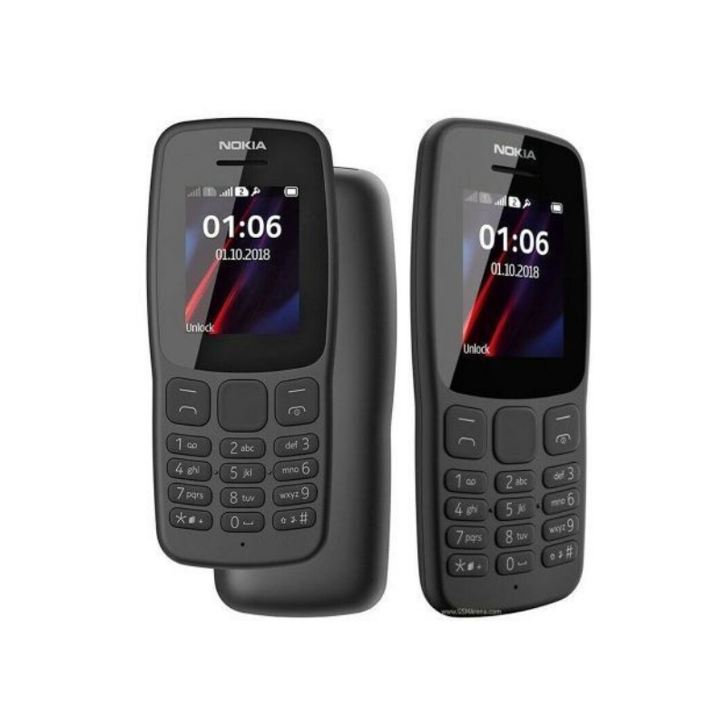Nokia 106 1.8'' 4MB RAM 4MB ROM Internal Storage Dual Sim Phone