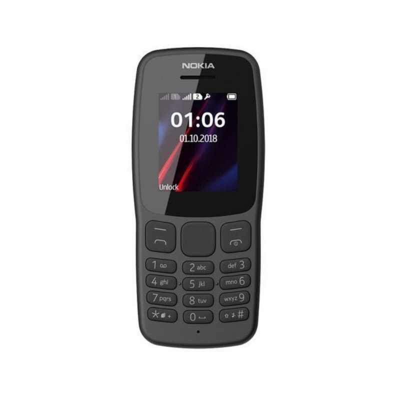 Nokia 106 1.8'' 4MB RAM 4MB ROM Internal Storage Dual Sim Phone