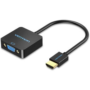 VENTION HDMI TO VGA CONVERTER WITH FEMALE MICRO USB AND AUDIO PORT - VEN-ACRBB