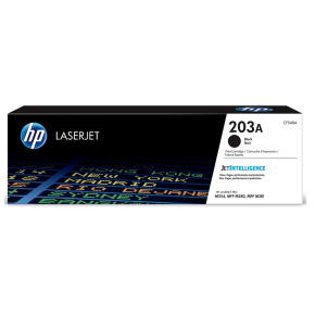 HP CF540A 203A Original LaserJet Toner Cartridge, Black, Single Pack