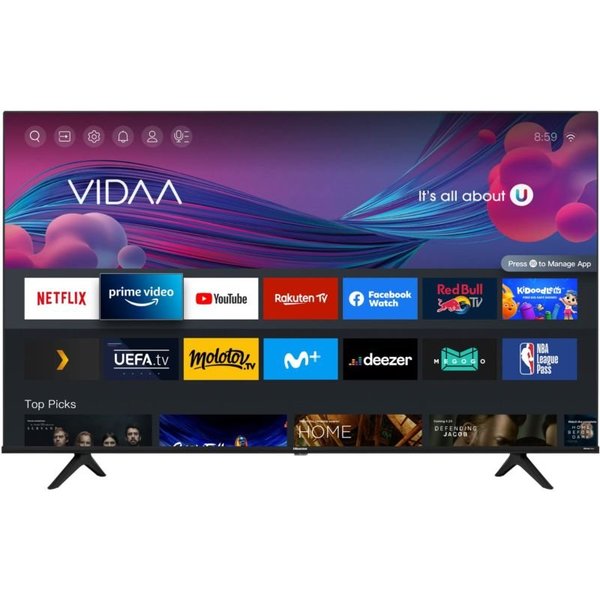 Hisense 50" Class A6 Series LED 4K UHD Smart Google TV- 50A6H