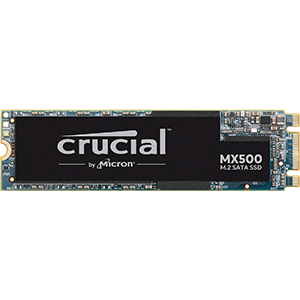 Crucial MX500 500GB 3D NAND SATA M.2 (2280SS) Internal SSD, up to 560MB/s - CT500MX500SSD4