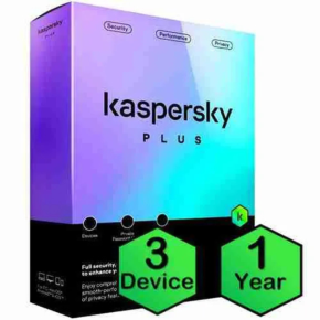 Kaspersky Plus 3 Devices - 1 Year - KL1042Q5CFS