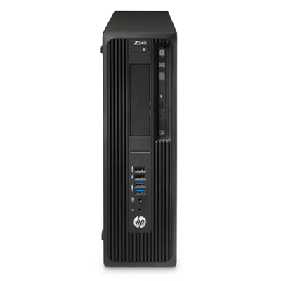 HP Z240 SFF Workstation Intel Xeon E3-1245v5 3.3GHz Quad-Core 8GB DDR4 SDRAM 1000GB HDD NVIDIA Quadro P620 Graphics 