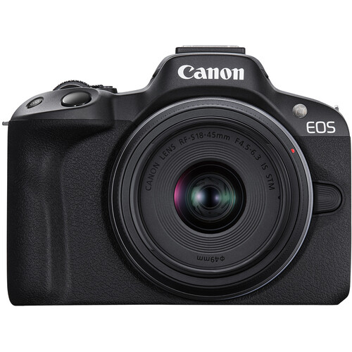 Canon EOS R50 Mirrorless Camera with 18‑45mm Lens
