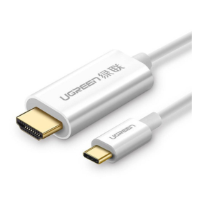 UGREEN USB-C Male to HDMI Male Cable 1.5m-White-MM121-UG-30841