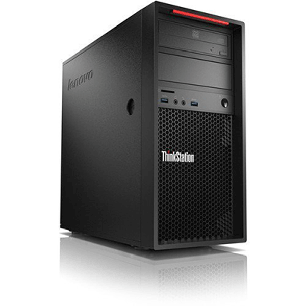 Lenovo ThinkStation P310 Series Premium Tower Workstation Desktop PC (Intel Xeon E3 Quad-Core, 16GB RAM, 1 TB HDD + 120GB SSD, NVIDIA QUODRA K620, Windows 10 Pro)