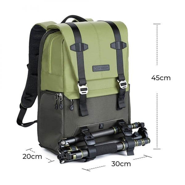 K&F Concept Beta Backpack 20l photo backpack army green KF13.087