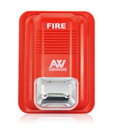 Asenware AW-CSS2166-5 Fire Strobe Sounder  Dual Alert System