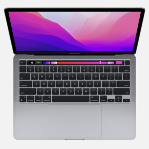 Apple MacBook Pro MYD92LL/A With M1 Chip 8GB RAM 512GB SSD 13.3 Inch with Retina Display