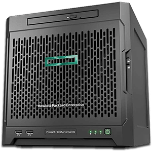 HPE MicroServer Gen10 Tower Server for Business, AMD Opteron X3216 up to 3.0GHz, 8GB RAM, 4TB Storage, RAID