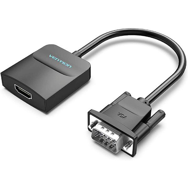 Vention VGA to HDMI Converter with Female Micro USB and Audio Port