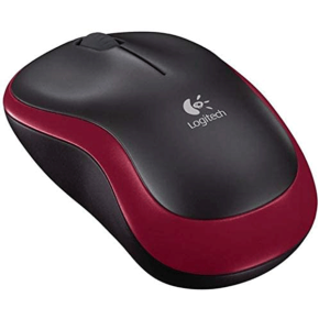 Logitech Wireless Mouse M185 - Red (910-002237)