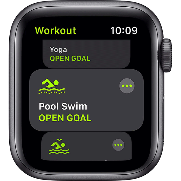 New Apple Watch SE (GPS, 40mm) - Space Gray Aluminum Case with Black Sport Band