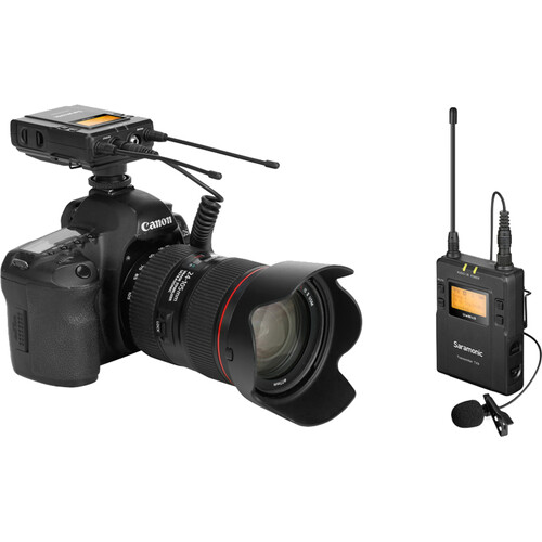 Saramonic UwMic9 Kit1 Camera-Mount Wireless Omni Lavalier Microphone System