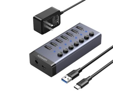 UGREEN 7-Port Powered USB 3.0 Hub - CM481 / UG-90306