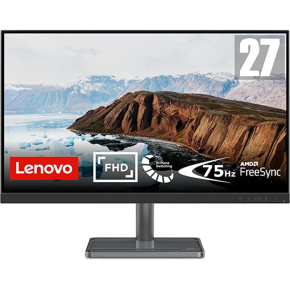 Lenovo L27i-30 27.0″ FHD Monitor, Raven Black Color – 66BFKAC2UK