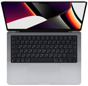 Apple MacBook Pro 16 M1 Pro Chip 10 core CPU- 16 core GPU,  16GB RAM, 512 GB SSD(16.2 Inch) 41.05 cm Liquid Retina XDR Display(3456 x 2234)16-core GPU MacOS Monterey 12, 14.2'', Backlit keyboard, Space Grey- MK183HN/A 