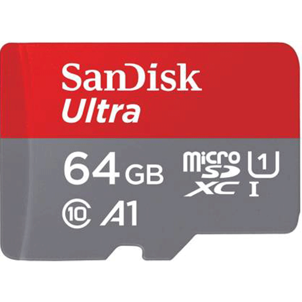 SanDisk MicroSD CLASS 10 120MBPS 64GB without Adapter (SDSQUA4-064G-GN6MN)