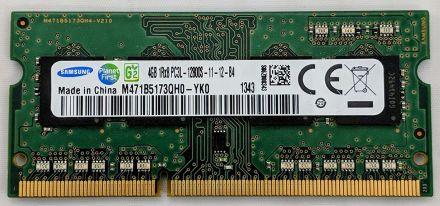 Samsung Laptop RAM DDR3 4GB 1600- SAM LAP DDR3 4GB 1600