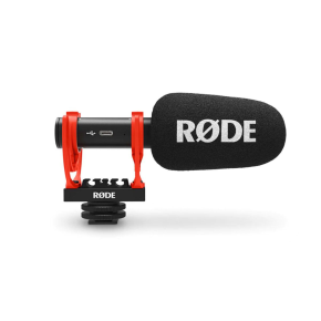 RODE VideoMic GO II Ultracompact Analog/USB Camera-Mount Shotgun Microphone