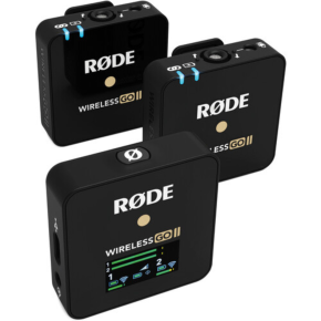 Rode Wireless GO II 2-Person Compact Digital Wireless Microphone System/Recorder (2.4 GHz)