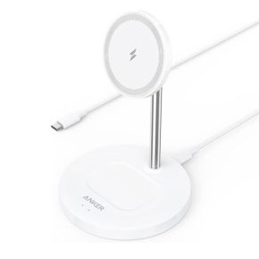 Anker PowerWave Magnetic 2-in-1 Wireless Charging Stand Lite 