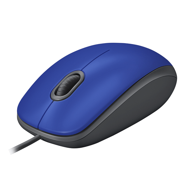 Logitech USB Silent Mouse M110S â€“ Blue( 910-005488)