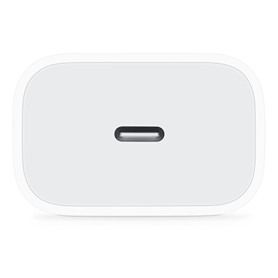 Apple - 20W USB-C Power Adapter - White - (MHJA3AM/A)
