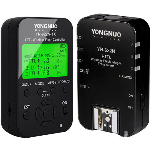 Yongnuo YN-622N i-TTL Wireless Flash Transceiver & TX Controller Kit