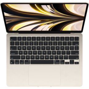 Apple Macbook Air M2 chip 8-core CPU - 8 Core GPU, 8GB RAM, 256GB SSD, 13.6”, 1080P FHD camera, Fingerprint reader, Backlit keyboard- MLY13LL/A