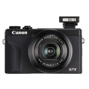 Canon PowerShot G7X Mark III Digital 4K Vlogging Camera, Vertical 4K Video Support with Wi-Fi, NFC and 3.0-Inch Touch Tilt LCD, Black