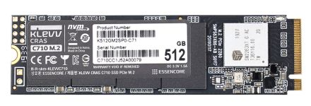 Klevv CRAS C710 INTERNAL SSD M.2 PCIe Gen 3*4 NVMe 2280 - 512GB(K512GM2SP0-C71)