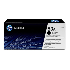HP 53A Black Original LaserJet Toner Cartridge- Q7553A