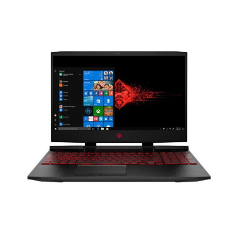 HP OMEN 15-dc1057nr 15.6" Gaming  - Intel Core i7-9750H Processor 2.6GHz; NVIDIA GeForce GTX 1650 4GB GDDR5; 8GB DDR4-2666 RAM; 512 GB SSD & 1 Year Warranty  