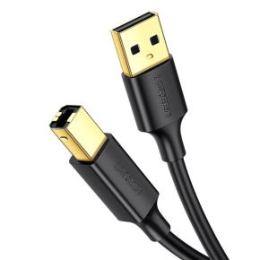 UGREEN USB 2.0 AM to BM Print Cable 5m (Black) – UG-10352