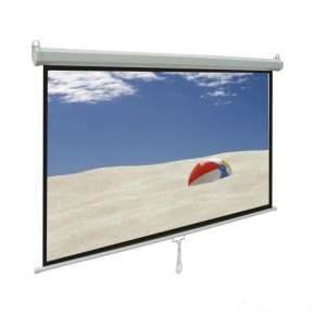 LW MPS -180M - MANUAL PROJECTOR SCREEN 180 x 180 CMS