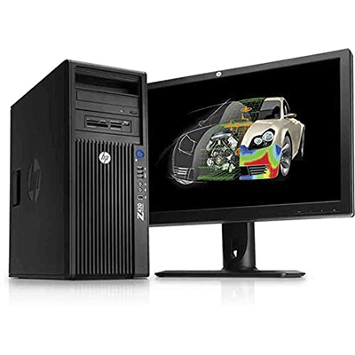 HP Z240 SFF Workstation Intel Xeon E3-1245v5 3.3GHz Quad-Core 8GB DDR4 SDRAM 1000GB HDD NVIDIA Quadro P620 Graphics 
