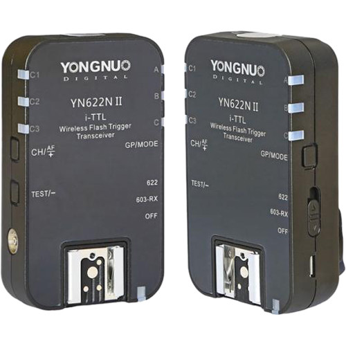 Yongnuo YN622N II i-TTL Wireless Flash Trigger Transceiver for Nikon