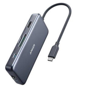 Anker Premium 7-in-1 Usb-c Hub - Gray - (a8352ha1)