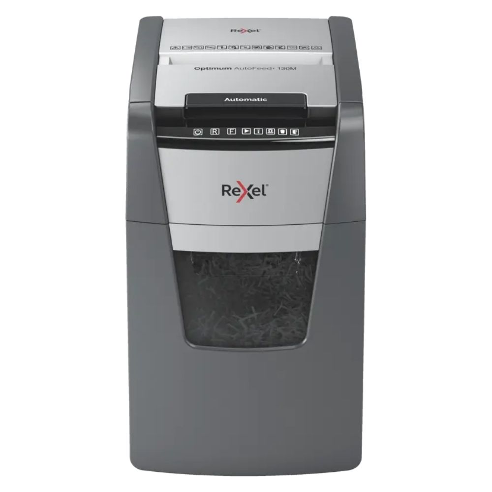 Rexel Optimum AutoFeed+ 130M Automatic Paper Shredder P5