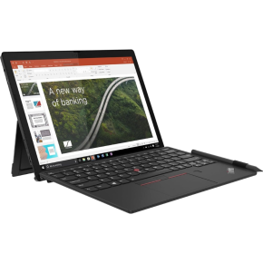 Lenovo ThinkPad X12 Detachable, Intel Core i5-1130G7, 8GB LPDDR4x 4266 (Soldered Memory), 512GB SSD M.2 2242 PCIe 3.0x4 NVMe, Windows 10 Pro, 12.3