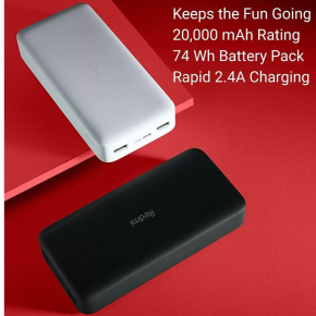 REDMI 20000mAh 18W Power Bank – Black