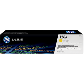 HP 126A Yellow Original LaserJet Toner Cartridge- CE312A
