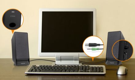 Creative A35 USB-powered 2.0 Desktop Speakers