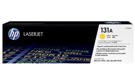 HP 131A Yellow Original LaserJet Toner Cartridge – CF212A