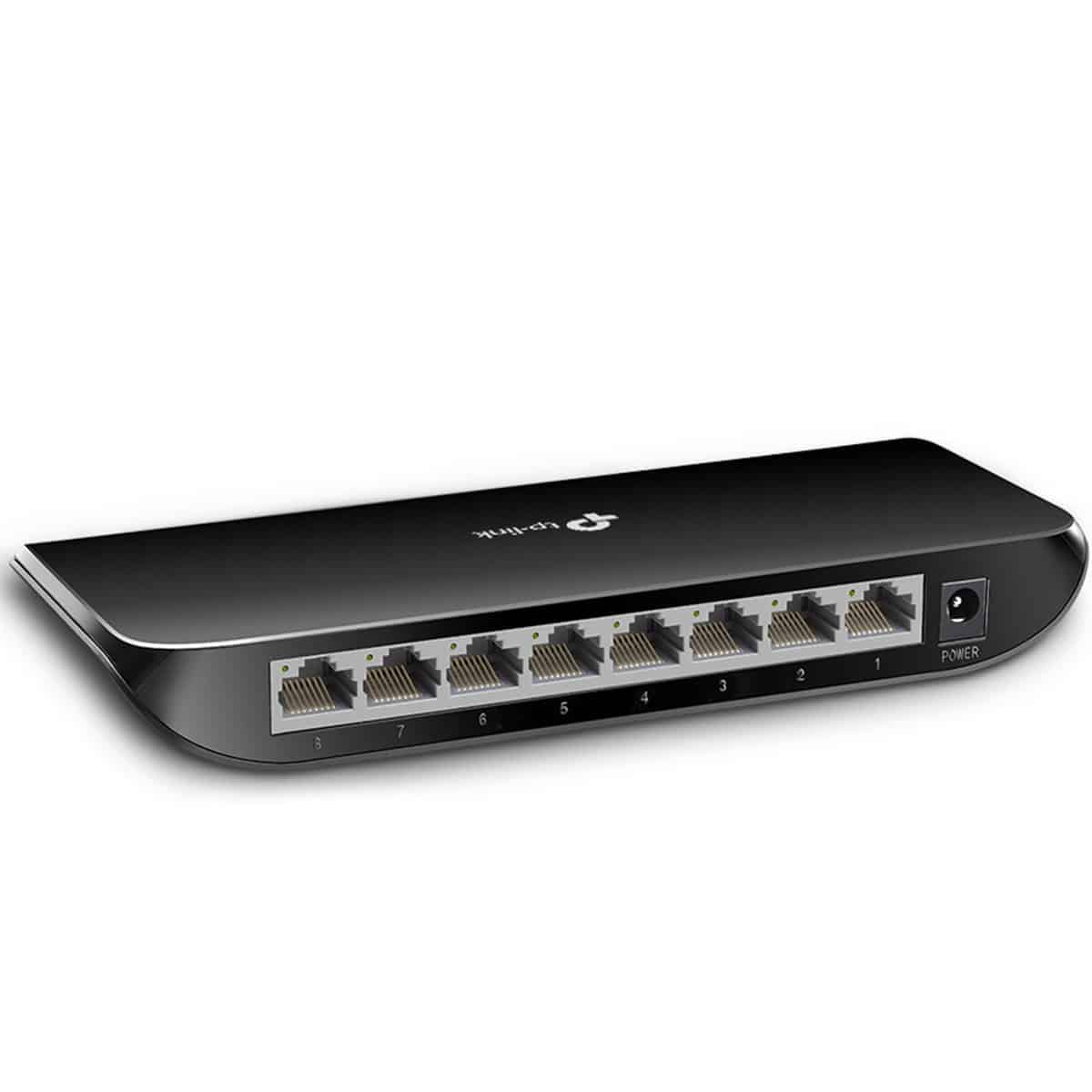 TP-Link 8-Port 10/100/1000Mbps Gigabit Desktop Switch- TL-SG1008D