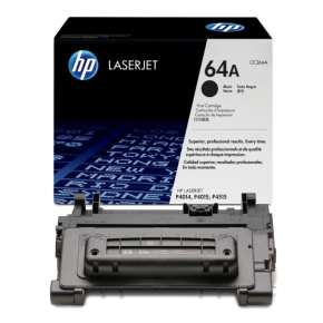HP 64A Black Original LaserJet Toner Cartridge- CC364A