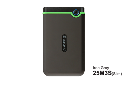 Transcend External HDD 2TB - Iron Grey - TS2TSJ25M3S